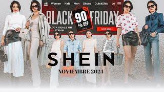 SHEIN HAUL NOVIEMBRE 2024| SHEIN BLACK FRIDAY Y CIBER MONDAY PROMOTIONS|OUTFITS DE SHEIN⭐️YISSEL G⭐️