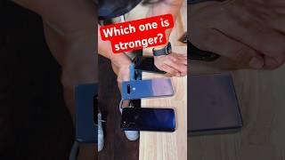 LG vs Motorola  which one break first?     #Lg #moto #breakphones #bendtest