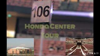 Honda Center Anaheim || Floor View Tour