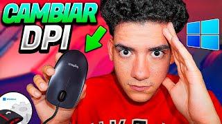 COMO CAMBIAR EL DPI  DE CUALQUIER MOUSE  Configurar DPI De Cualquier Mouse⭐️