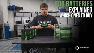 EGO Power Plus Batteries Explained