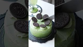 Home baking No oven  Easily make Matcha Oreo cream mille-feuille in a frying pan  Recipe sharing
