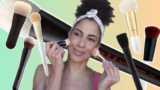 Fude Beauty's BEST SELLING Liquid Foundation BRUSHES!!! | kinkysweat