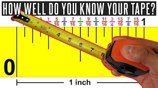 Learn How to Read Your Tape Measure!