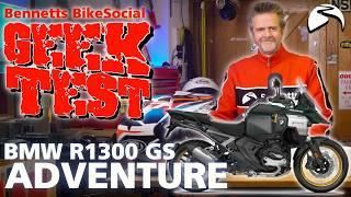 2025 BMW R 1300 GS Adventure Review - The Geek Test | BikeSocial