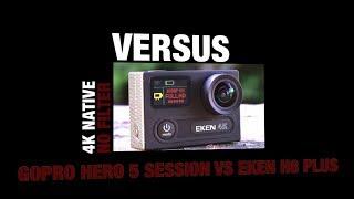 GoPro Hero 5 session VS Eken H8 Plus la migliore actioncam cinese economica 4k UHD