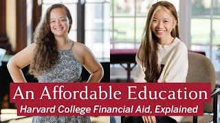 Harvard College Financial Aid, Explained