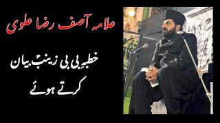 Khutba e Bibi Zainab by Allama Asif Raza Alvi.