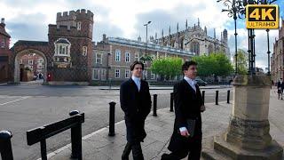 Eton College & High Street | Walking tour 4K