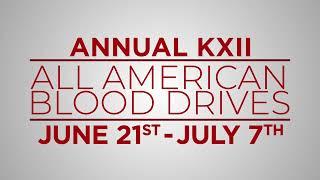 2022 KXII All American Blood Drives