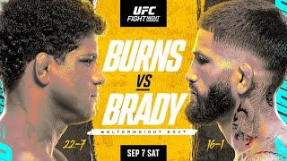 UFC Vegas 97 LIVE Bet Stream | Burns vs Brady Fight Companion (Watch Along Live Reactions)