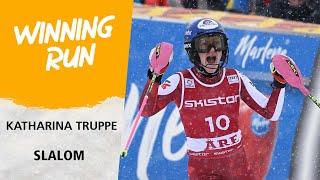 Katharina Truppe ends World Cup drought! | FIS Alpine World Cup 24-25