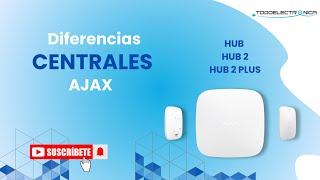  Centrales Ajax | Diferencias entre las centrales Hub, Hub 2 y Hub 2 Plus