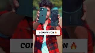 NOTHING PHONE 1 VS iPHONE 12 | CAMERA COMPARISON 