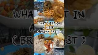 What I eat in a week break fast #trending #happiess #breakfast #new #viral video#minivlog #food