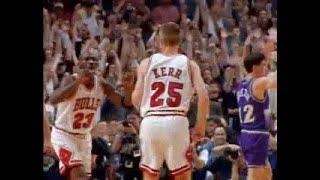 Steve Kerr's Game Winner - Chicago Bulls 1997 Finals Game 6.