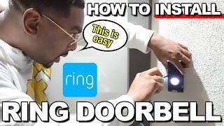 RING DOORBELL INSTALLATION