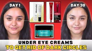 Under Eye Creams to Get Rid of Dark Circles Fast ! Dark Circle Causes, Types & Treatments!