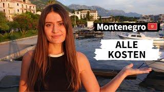 So teuer ist das Leben auf Reisen | 1 Monat Montenegro alle Kosten