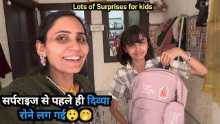 Surprise se pahle hi divya rone lgi / Back to school DIY ideas / easy Exam tips / Ghamu Saran