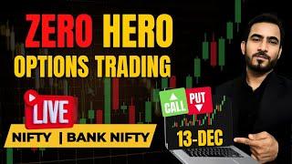 Live Trading Nifty Banknifty Options | Sensex Expiry Option Trade | 13-Dec | #livetrading