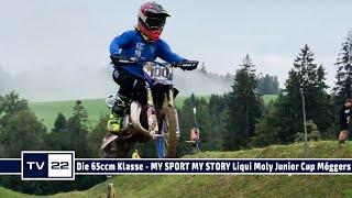 Die 65ccm Klasse nach dem Training beim MY SPORT MY STORY Liqui Moly Euro JuniorCup in Möggers