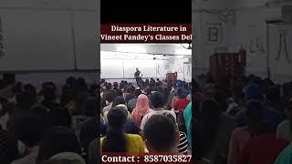 Diaspora Literature by VINEET PANDEY Sir #vineetpandeysshorts #youtubeshorts #diasporaliterature