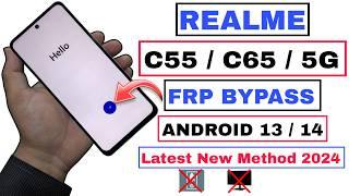 Realme C65/C55 FRP Bypass | Google Account Unlock Without PC | Android 14/13 Latest Method 2024