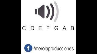 Escala Do Mayor - C Major Scale [AUDIO]  (Download on Description)