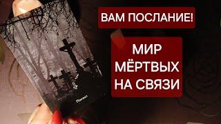 Вам важное послание из мира мёртвых ‼️