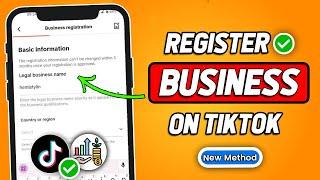 How To Register Business On TikTok (2024) (Updated)