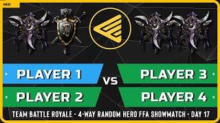 WC3 - 4-Way Random Hero FFA - Day 17 - Team Battle Royale