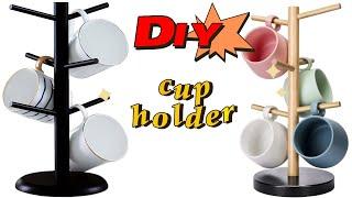 Diy cup holder stand| Kitchen tips | Home organization hacks