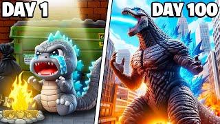 Evolving To Max Level GODZILLA in Roblox !!!