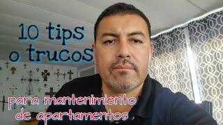 Tips y trucos para el mantenimiento de apartamentos. #mantenimiento, #apartmentmaintenance,  #trucos