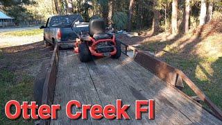 Mowing Ms Belinda's Sister's Yard In Otter Creek Fl