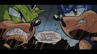 STH Issue #196 Mini Comic Drama Sonic Vs Super Scourge Remake!