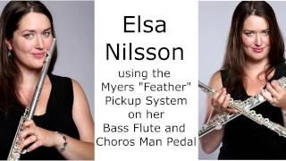 Flute Pickup, Flute Microphone, Demo by Elsa Nilsson