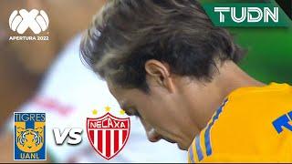 ¡PRIMERA OPORTUNIDAD! Córdova se anima | Tigres 0-0 Necaxa | Liga Mx AP2022-Repechaje | TUDN