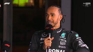 Hamilton post-RACE interview | F1 2024 Las Vegas Grand Prix