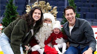 RUNWAY | Winnipeg Jets players get photos with Santa