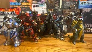 Custom godzilla figures review (people have requested)