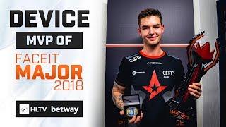 device - HLTV MVP by betway of FACEIT Major 2018