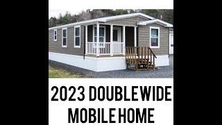 Doublewide mobile home walk through