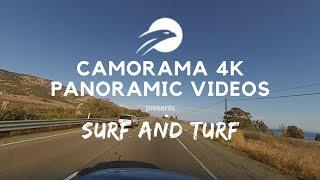 YOUTUBE: Surf and Turf Drive || Camorama 4k Panoramic View