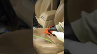 Deep Cleaning Leather Seats - ASMR Detailing