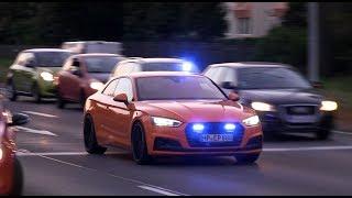 [Audi S5] LNA - Leitender Notarzt des Landkreis Bergstraße auf Alarmfahrt in Bensheim