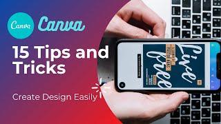 15 Useful and Amazing Canva Tips and Tricks in Hindi 2021 | Canva ke Tricks and tips | Canva ka Use