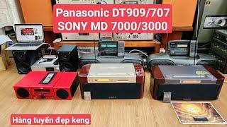 Hàng tuyển Sony MD 7000/D3000, Panasonic DT 909/707, mini nhật, đài japan Lh,0967874679