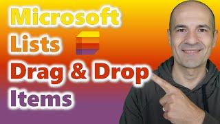 How to reorder items using the new Drag & Drop feature in Microsoft Lists [SharePoint]